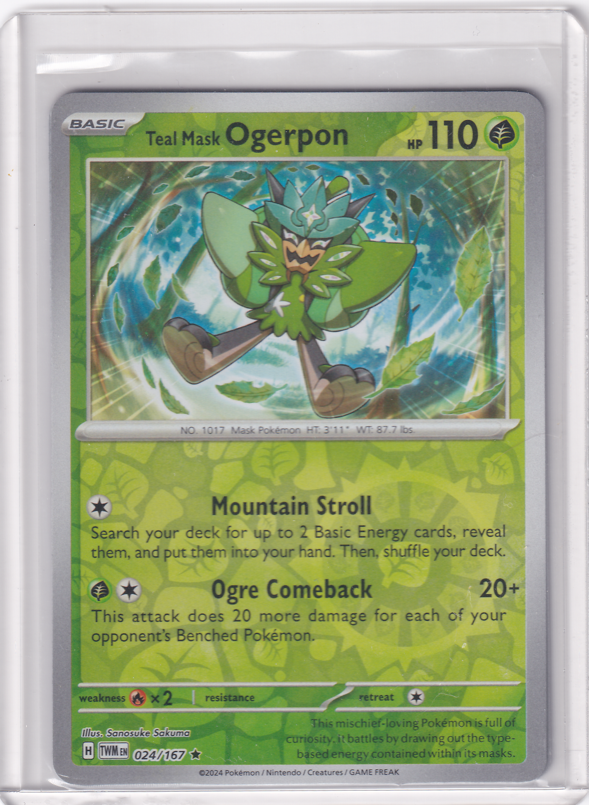 #024 Teal Mask Orgerpon