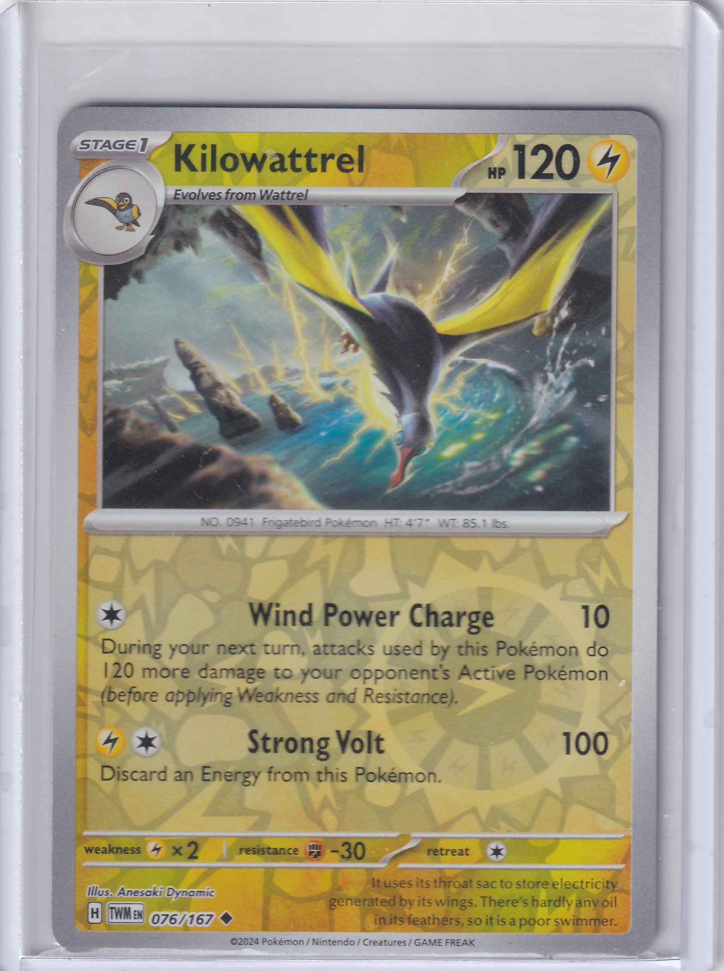 #076 Kilowattrel