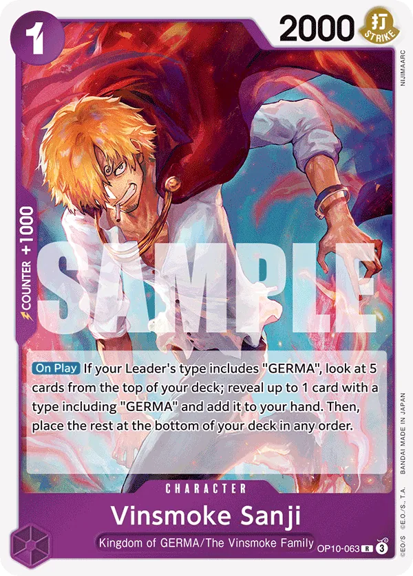 #063 Vinsmoke Sanji