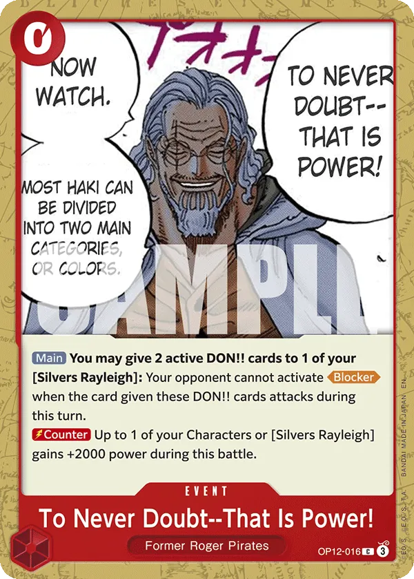 #016 To Never Doubt--That Is Power!