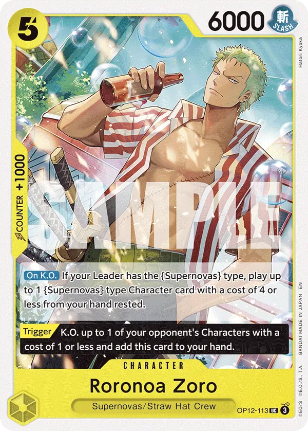 #113 Roronoa Zoro