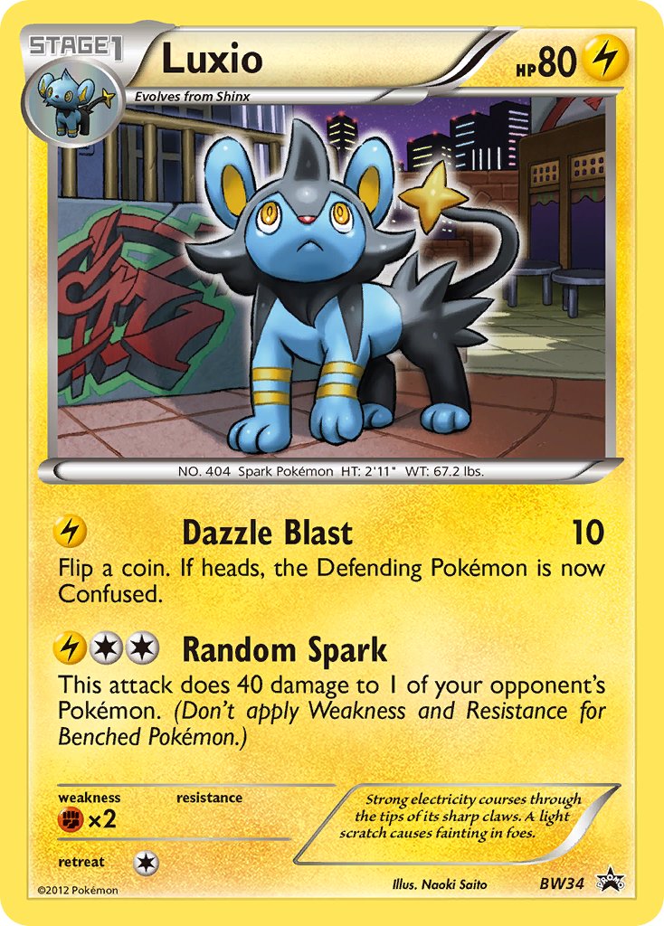 #BW34 Luxio