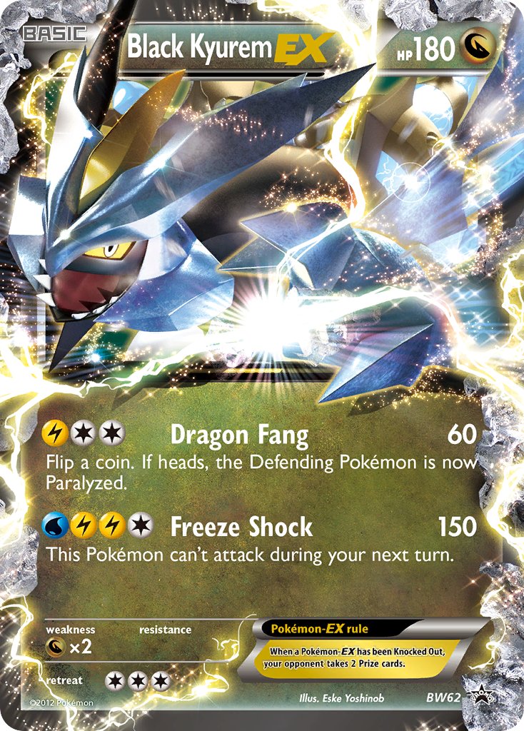 #BW62 Black Kyurem-EX