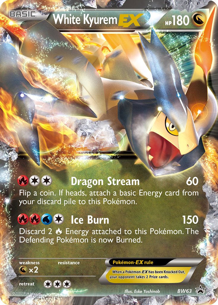 #BW63 White Kyurem-EX