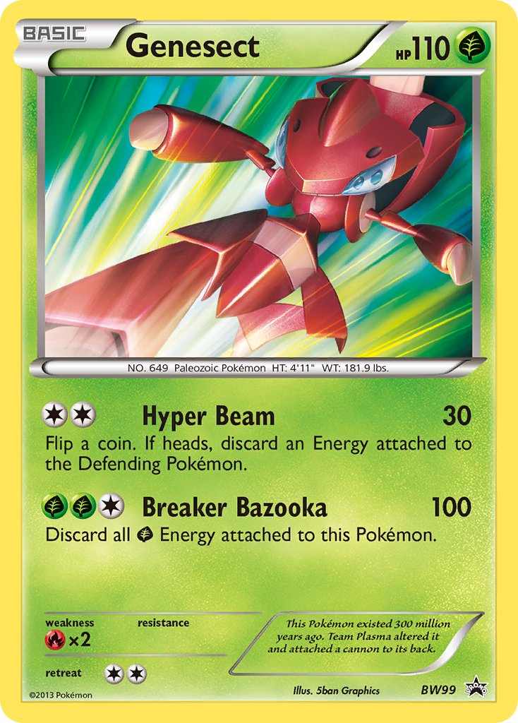 #BW99 Genesect-EX