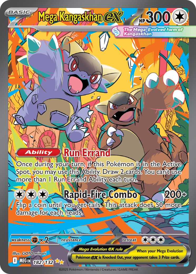 #182 Mega Kangaskhan EX