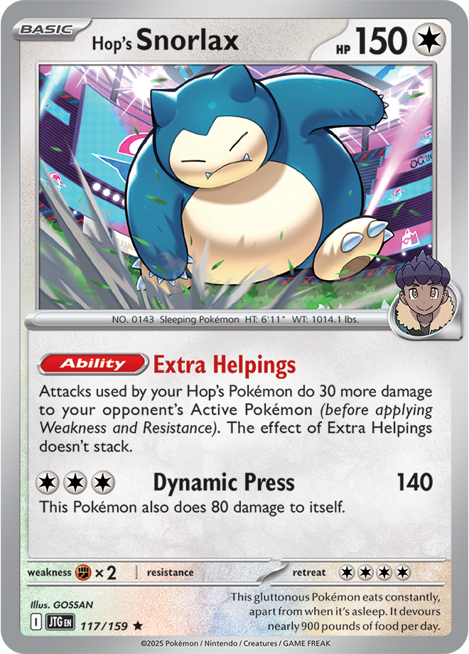 #117 Hop's Snorlax