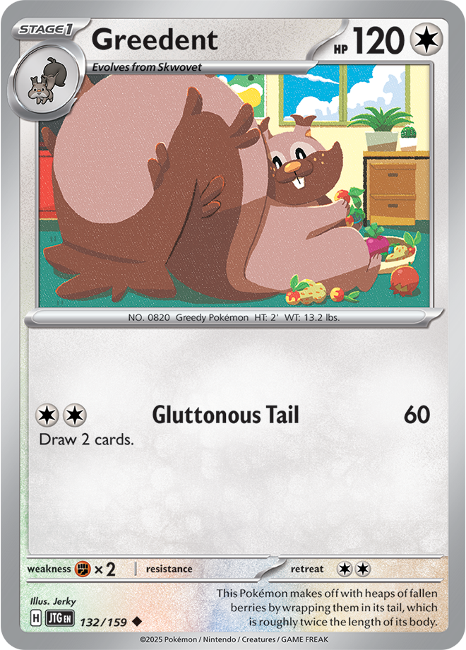 #132 Greedent