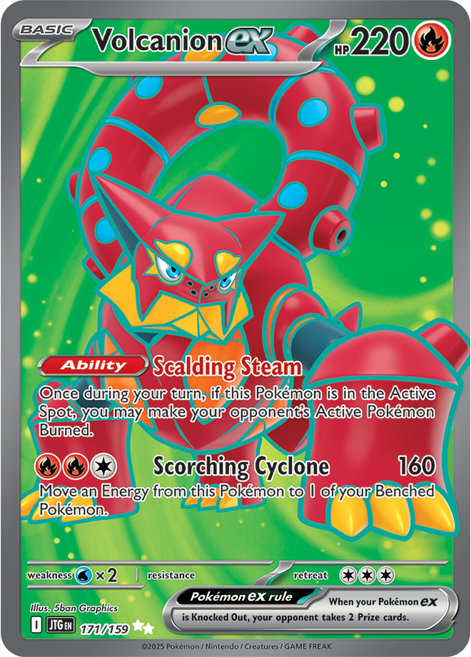 #171 Volcanion EX