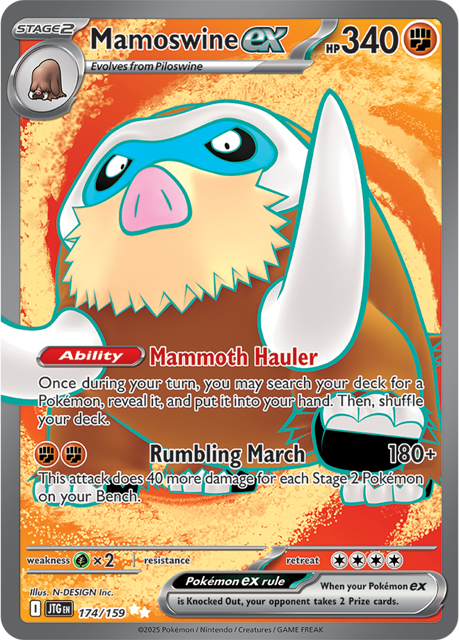 #174 Mamoswine EX