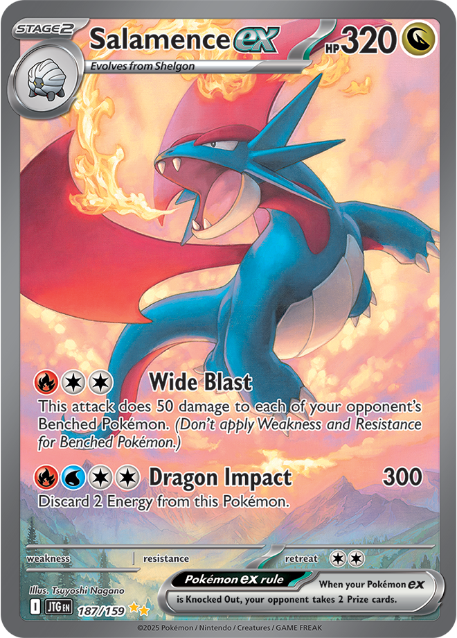 #187 Salamence EX