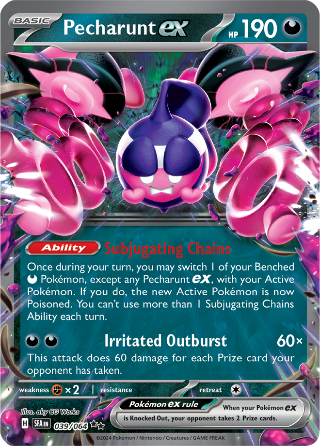 #039 Pecharunt EX