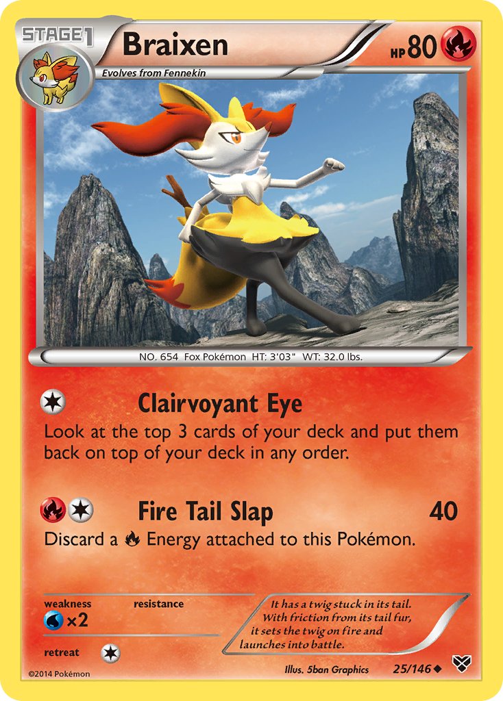 #025 Braixen
