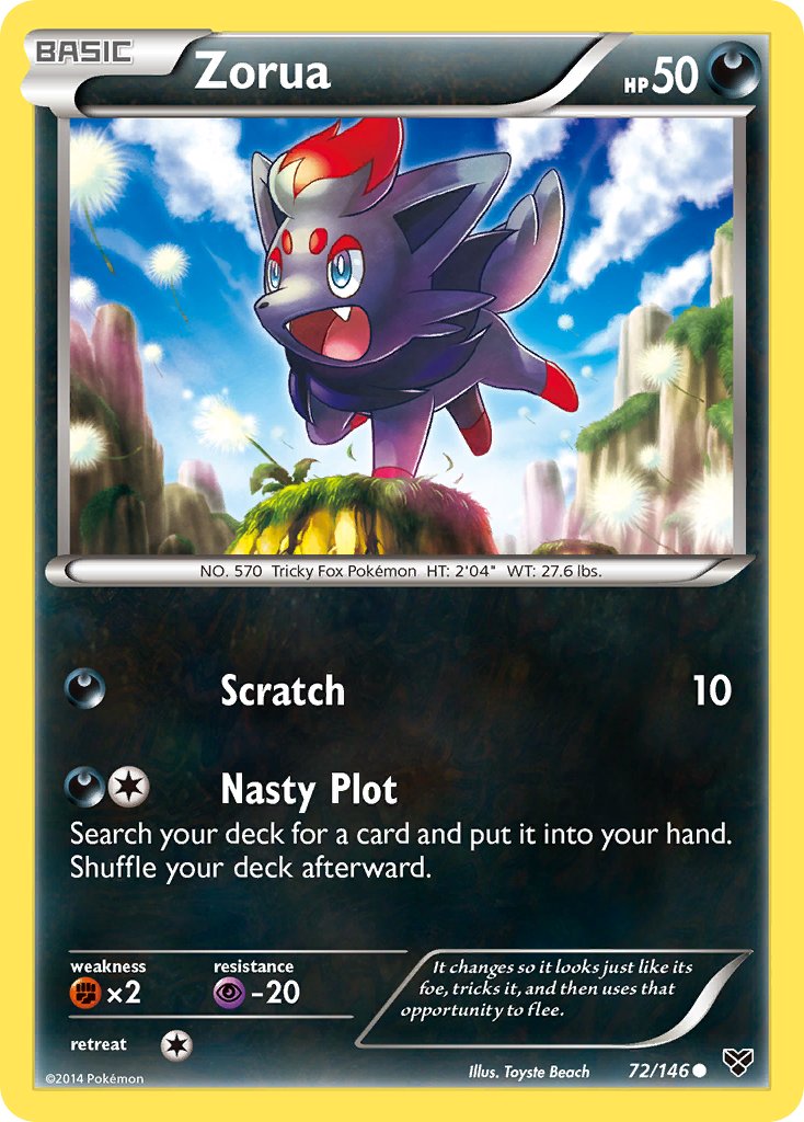 #072 Zorua