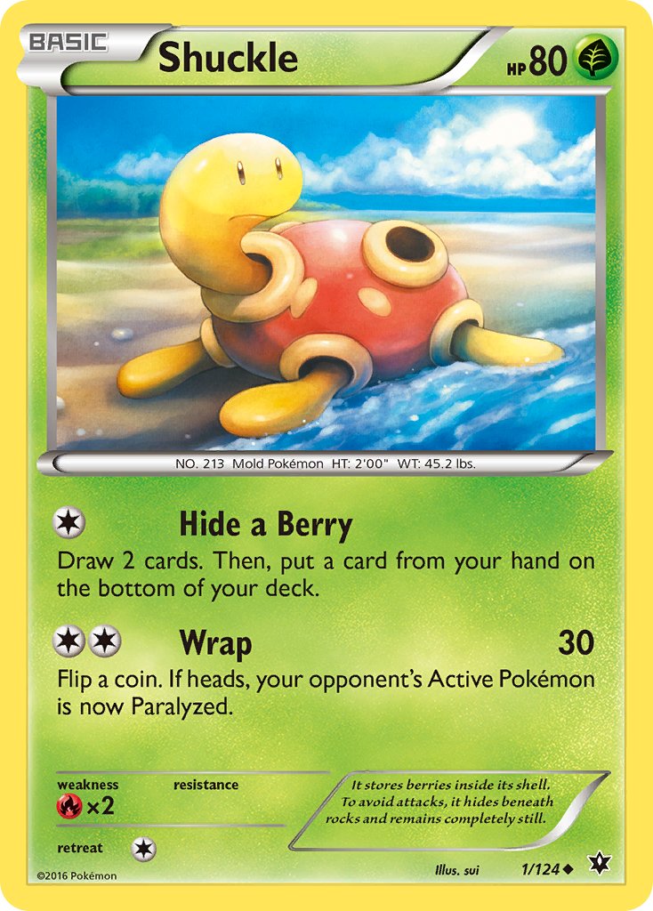 #001 Shuckle