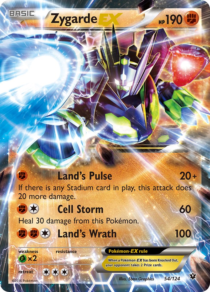 #054 Zygarde-EX