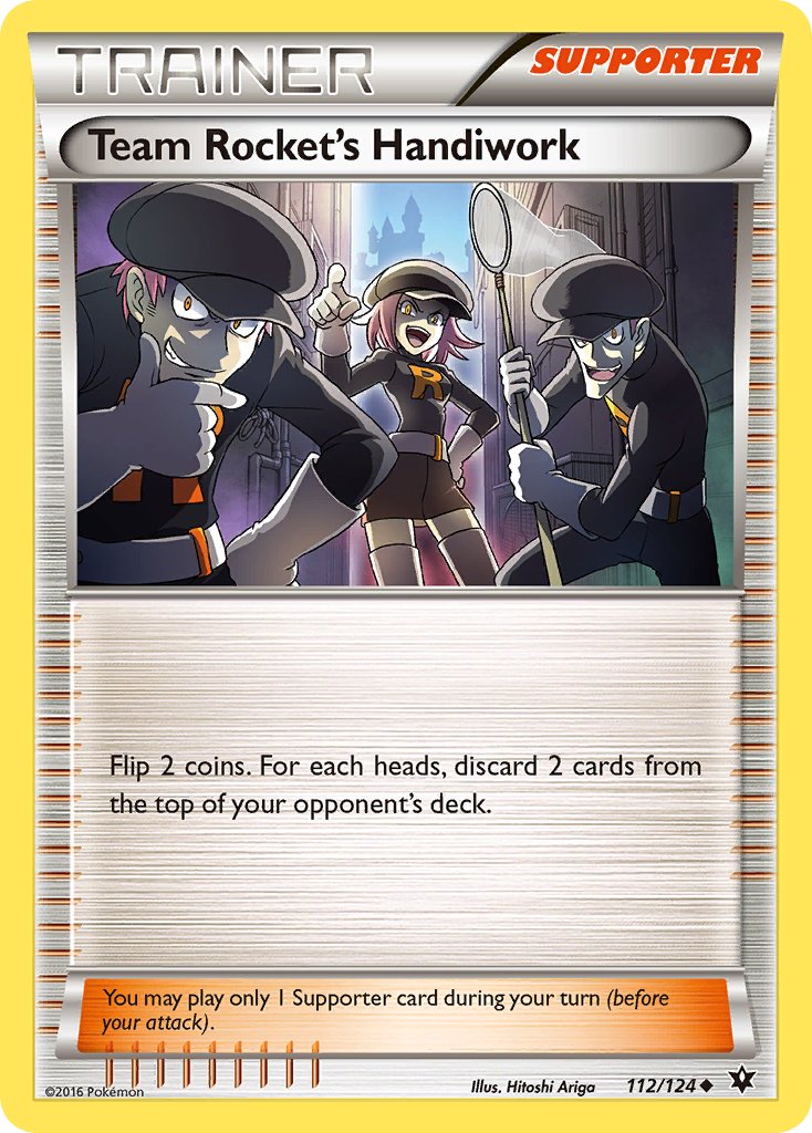 #112 Team Rocket's Handiwork