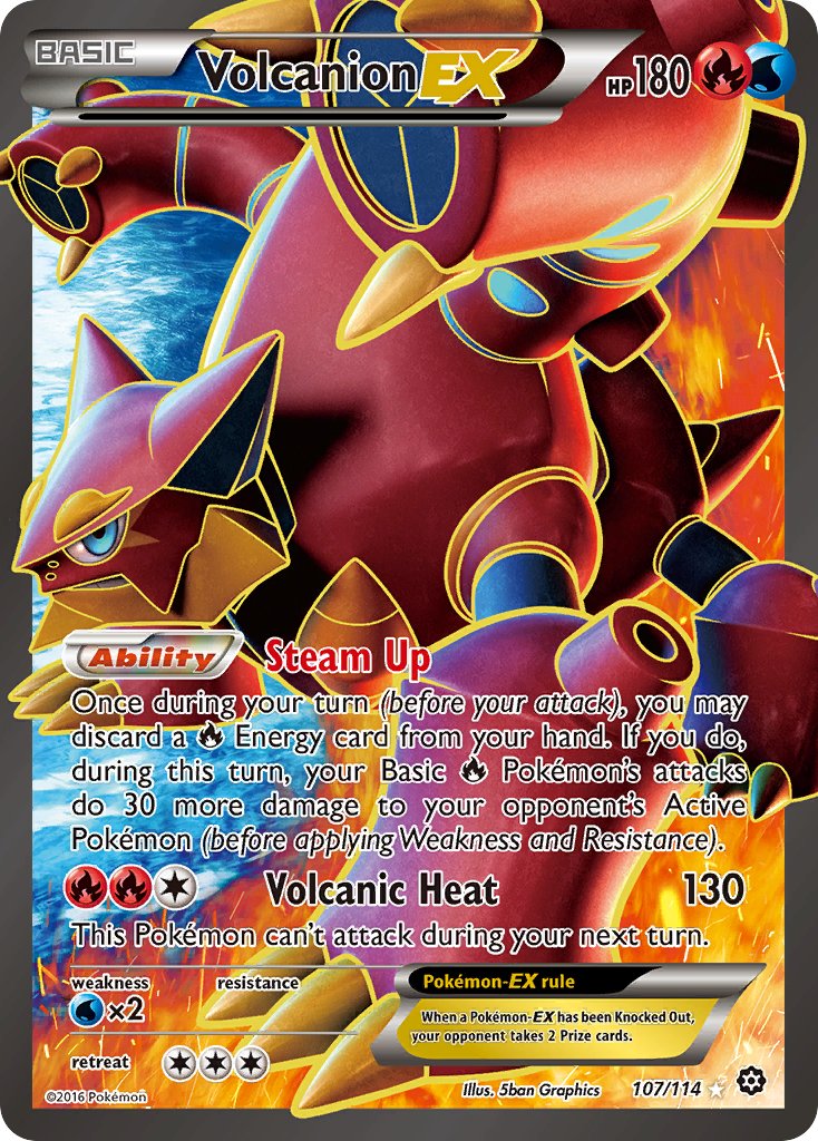 #107 Volcanion-EX