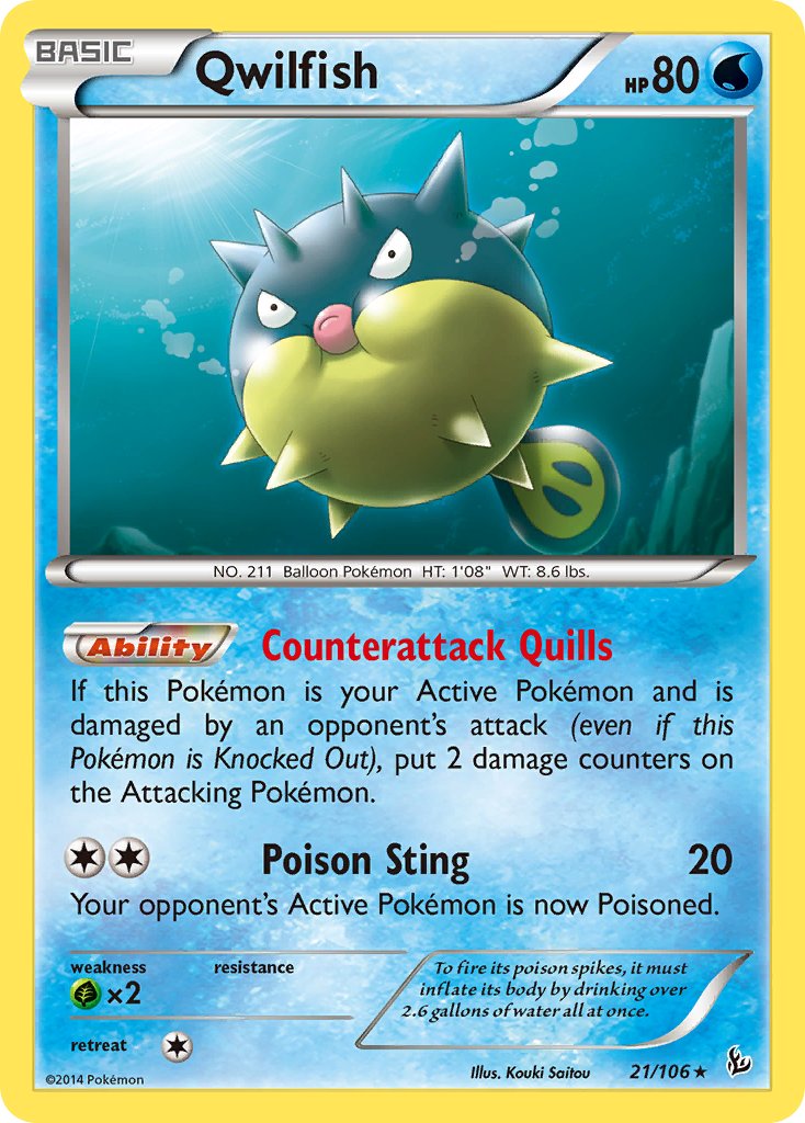 #021 Qwilfish