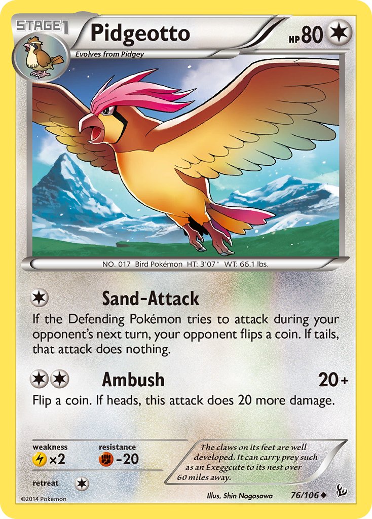 #076 Pidgeotto