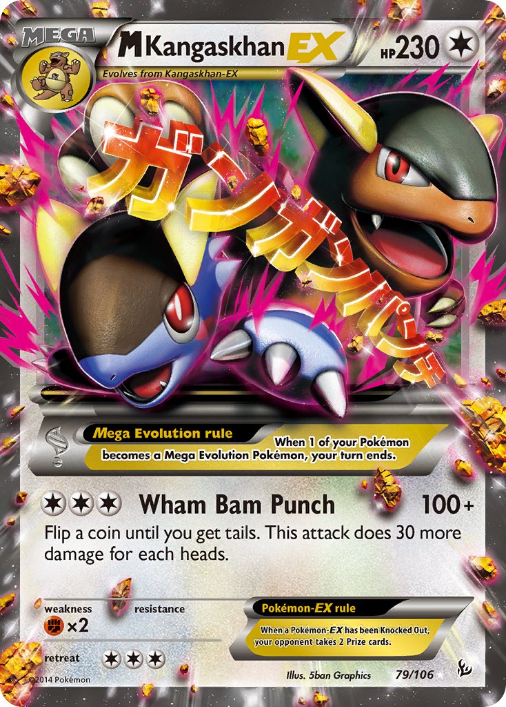 #079 Mega Kangaskhan-EX