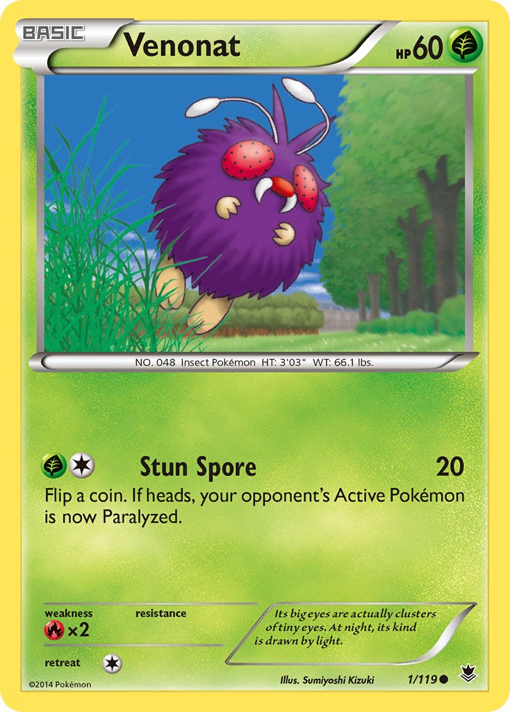 #001 Venonat