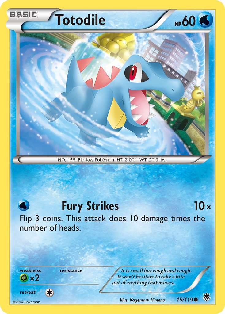 #015 Totodile