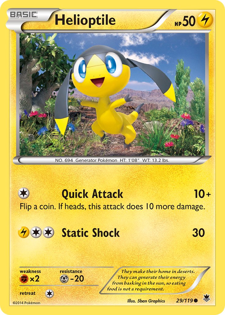 #029 Helioptile