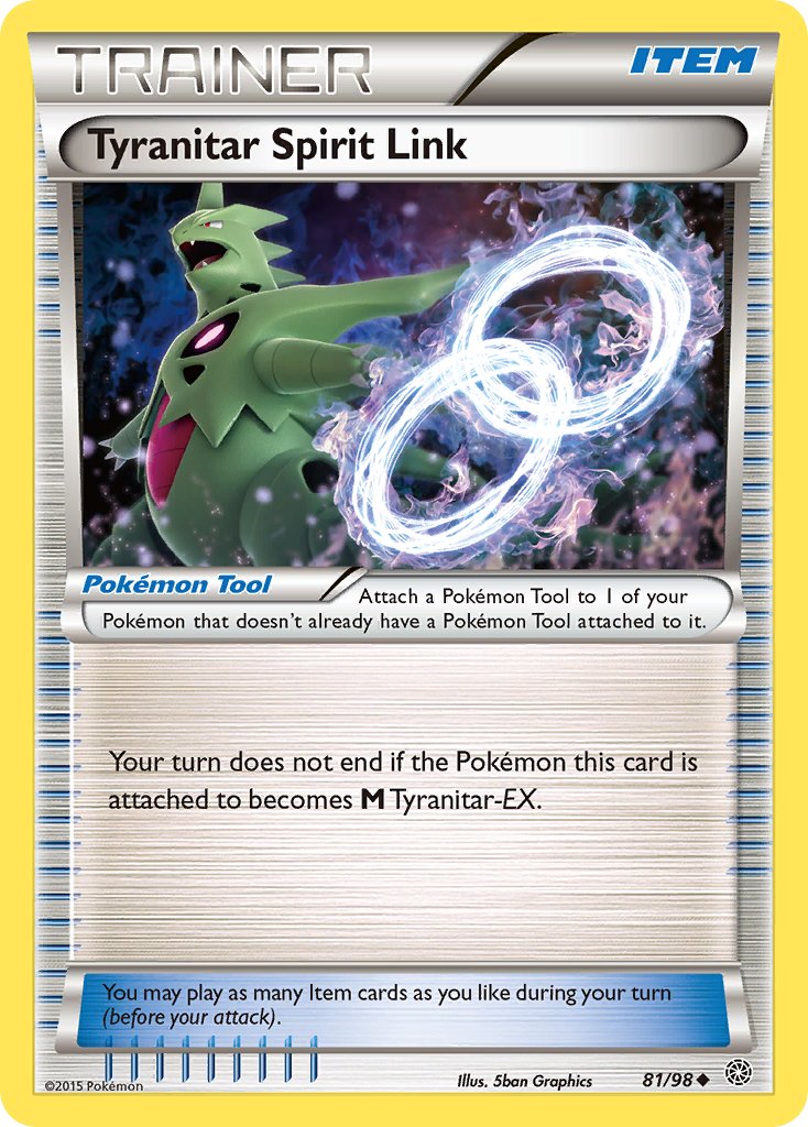 #081 Tyranitar Spirit Link