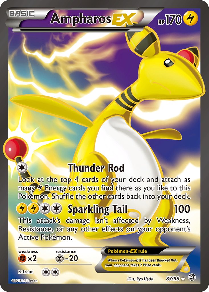 #087 Ampharos-EX