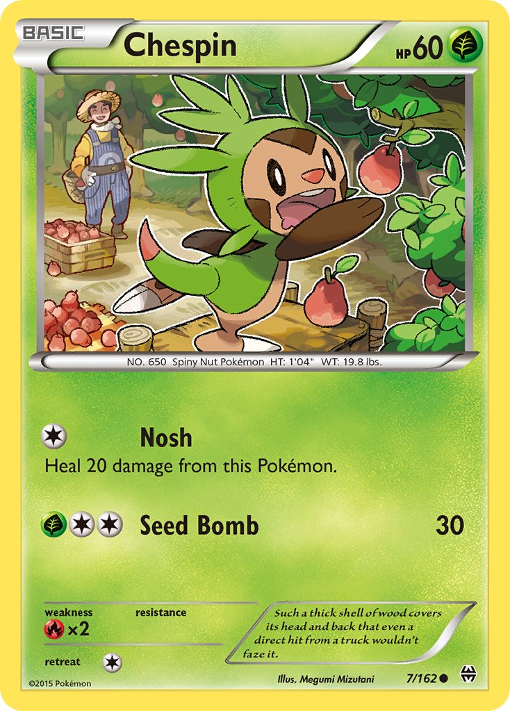 #007 Chespin