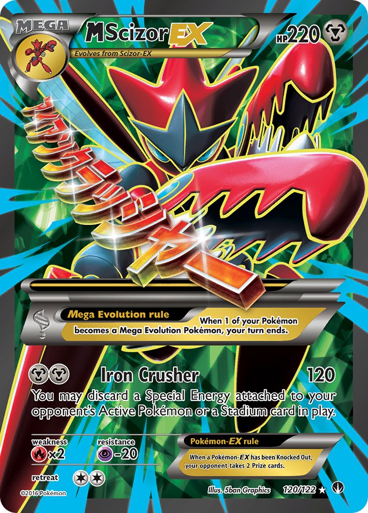 #120 Mega Scizor-EX
