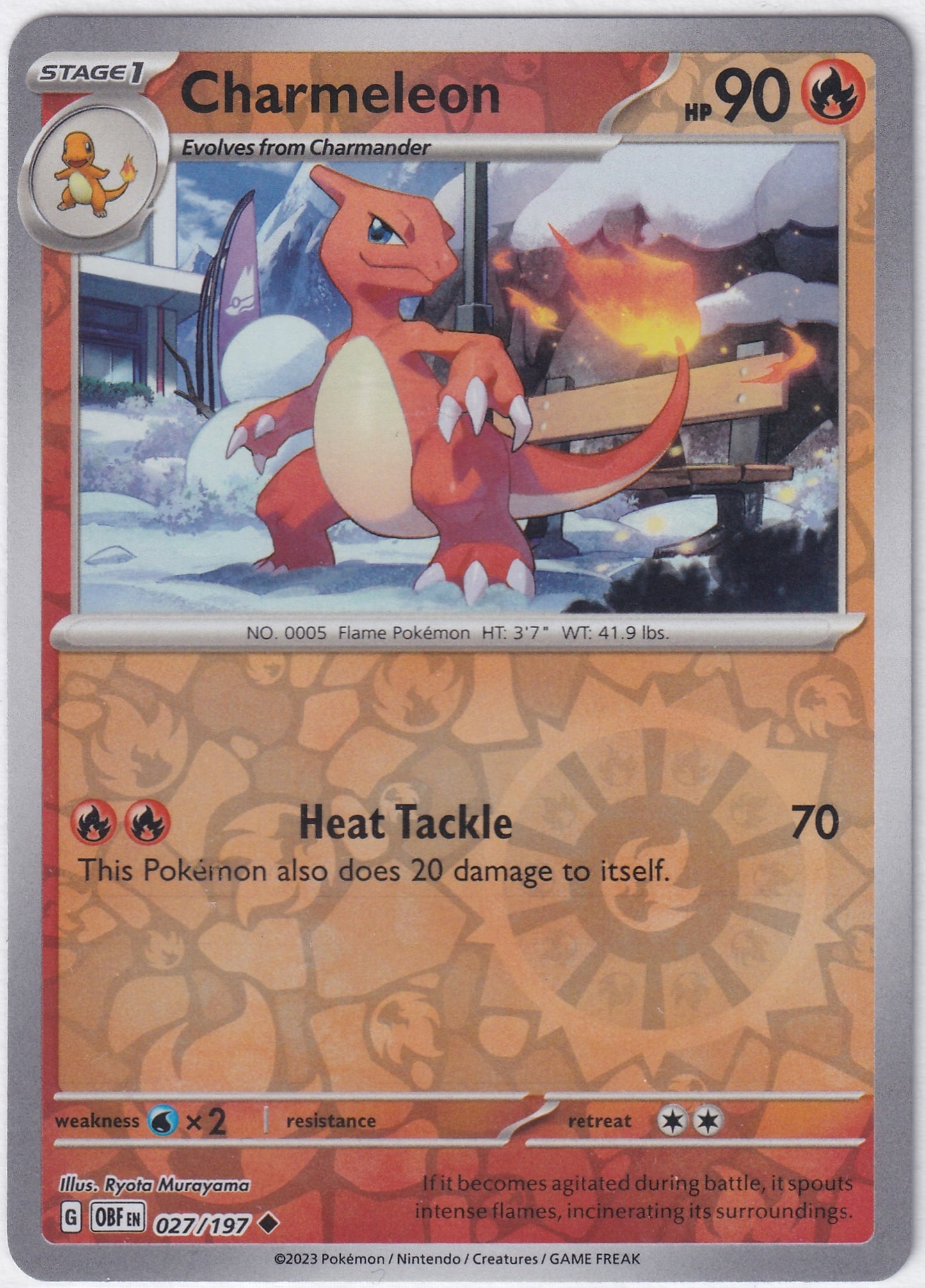 #027 Charmeleon