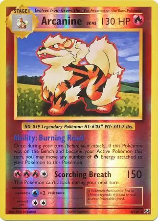 #018 Arcanine
