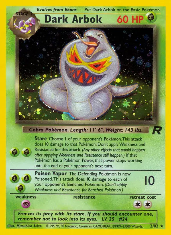 #002 Dark Arbok