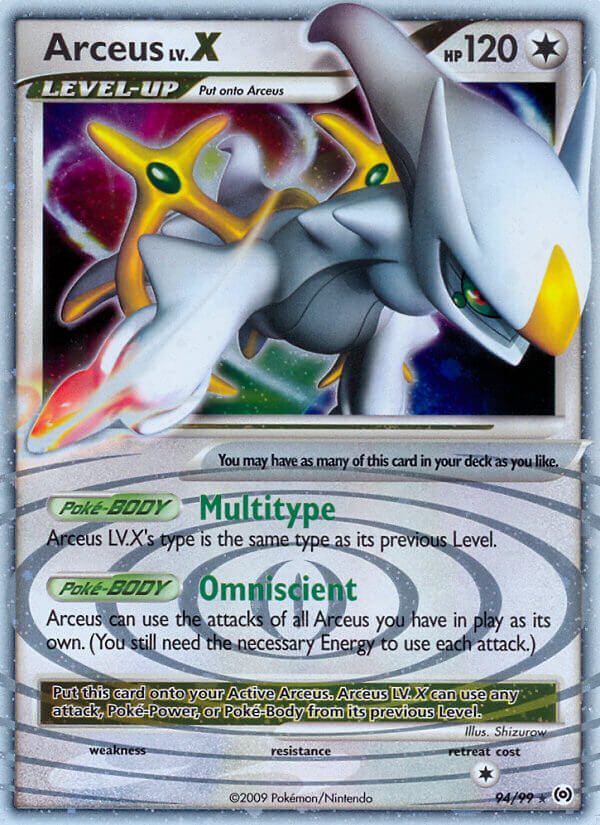#094 Arceus Lv.X