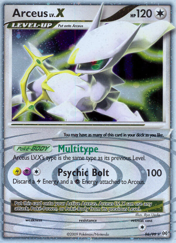 #096 Arceus Lv.X
