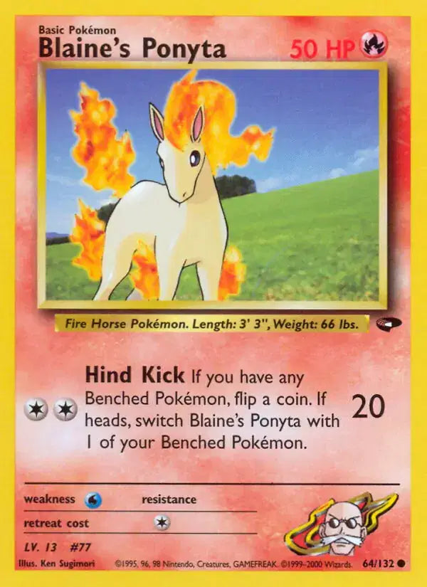 #064 Blaine's Ponyta
