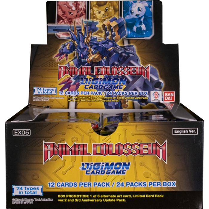 Digimon - Card Game Animal Colosseum EX05 Booster Box (Display of 24)