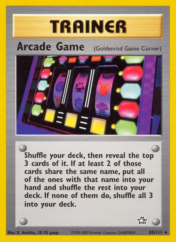 #083 Arcade Game
