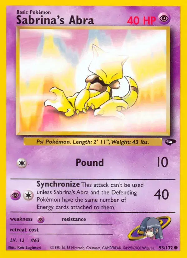 #093 Sabrina's Abra