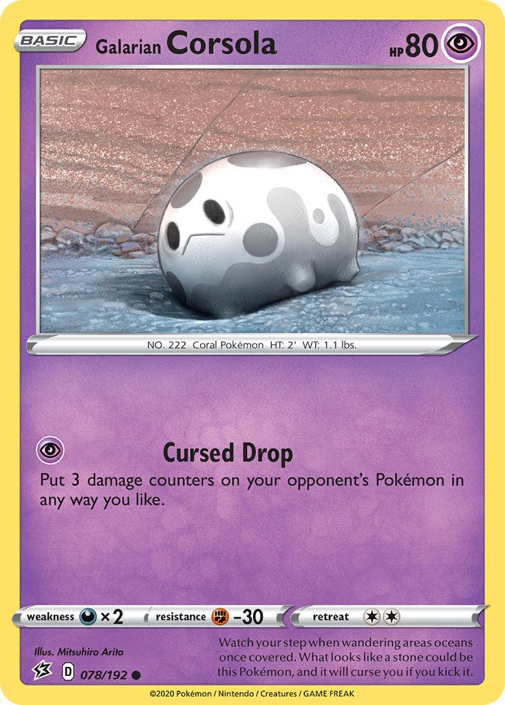 #078 Galarian Corsola