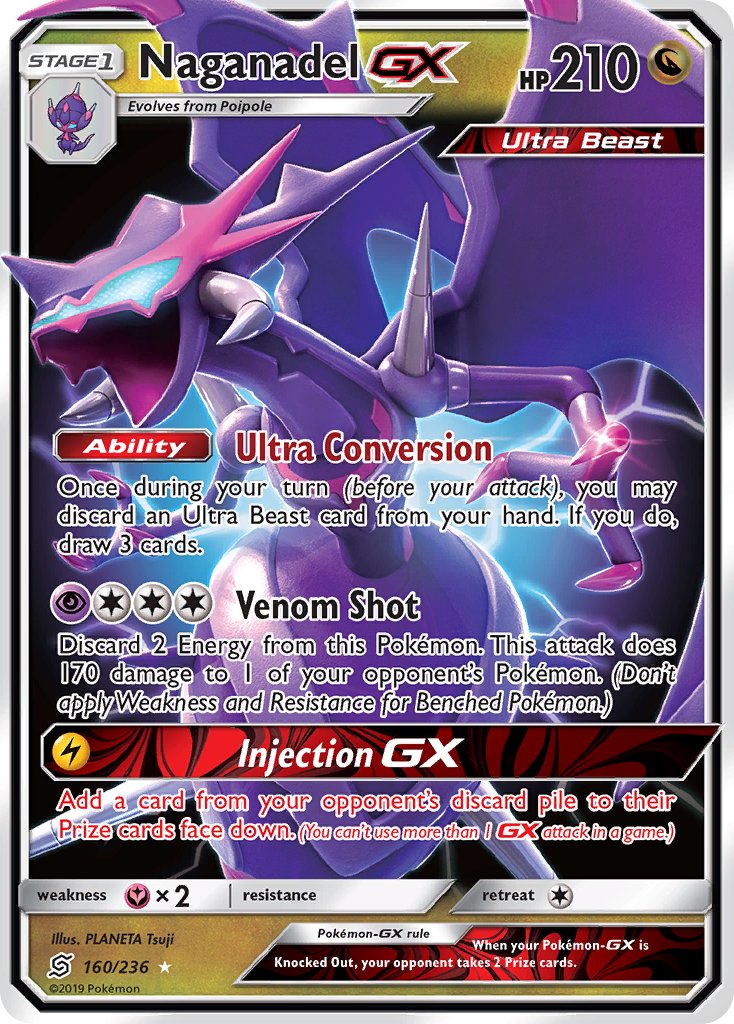 #160 Naganadel-GX