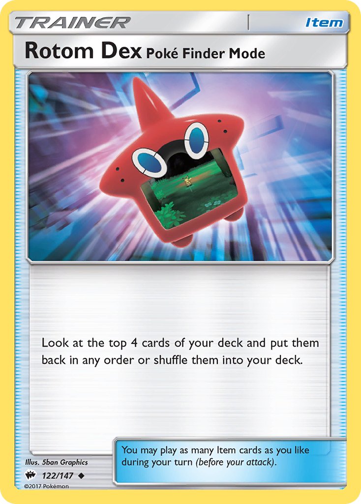 #122 Rotom Dex Poké-Finder Mode