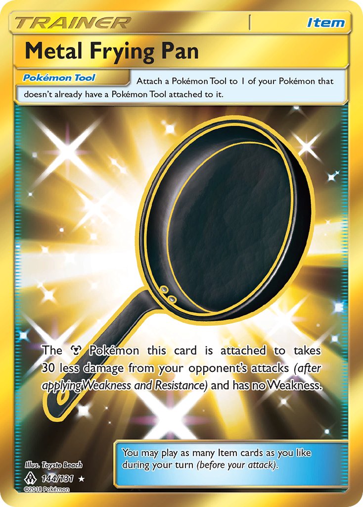 #144 Metal Frying Pan