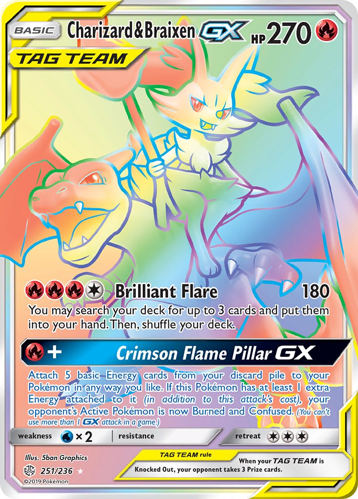 #251 Charizard & Braixen-GX