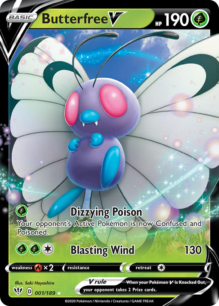 #001 Butterfree V