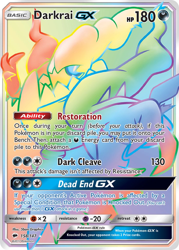 #158 Darkrai-GX