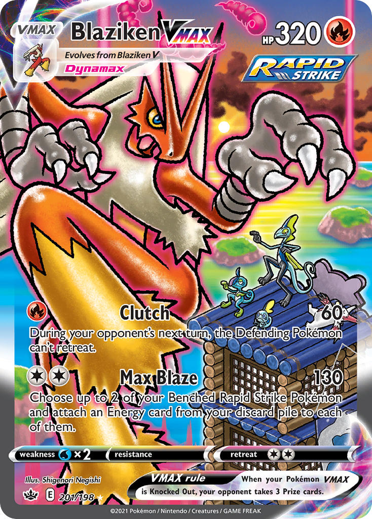 #201 Blaziken VMAX