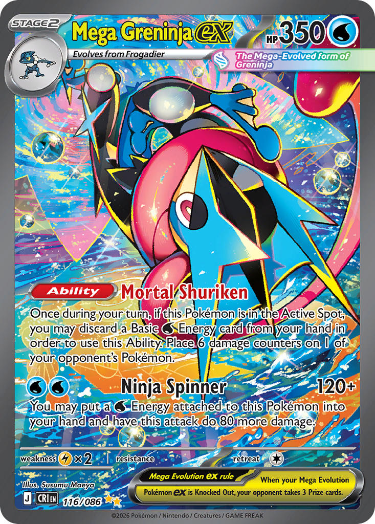 #116 Mega Greninja ex